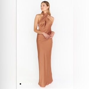 Jasmine Halter Maxi Dress